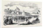 Sir James Graham Commencing the Silloth Railway, Friday, 31 August, 1855 by Anonymous