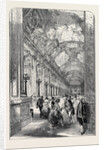 The Galerie Des Glaces, in the Palace of Versailles by Anonymous