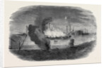 Burning of the Santa Maria Frigate in Sebastopol Harbour by Anonymous