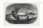 Burning of the Santa Maria Frigate in Sebastopol Harbour by Anonymous