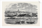 The Arctic Expedition and Forlorn Hope Leaving Fort Resolution, in Search of Sir John Franklin's Party. by Anonymous