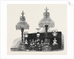 The Paris Universal Exhibition: French Glass Manufactures in the Nave Stall of the Paris Exhibition. by Anonymous