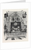 Decoration of Guildhall on Lord Mayor's Day, West End. by Anonymous