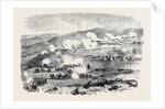 Battle on the Heights of Kars, the Fight Near Tahmasb-Tabia, Sketched by an Officer Engaged by Anonymous