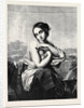 Italian Girl at a Fountain by Anonymous