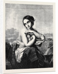 Italian Girl at a Fountain by Anonymous