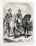 The King of Sardinia and the Emperor of the French at the Grand Review at Paris. by Anonymous
