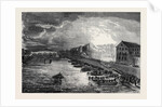 Great Fire on the Quai De Billy, Paris by Anonymous