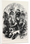 The King of Sardinia and the Emperor of the French Hunting in the Forest of Fontainebleau by Anonymous