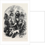 The King of Sardinia and the Emperor of the French Hunting in the Forest of Fontainebleau by Anonymous