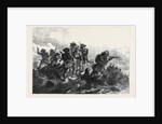 Sardinian Chasseurs Rescuing the Body of Their Commander, Captain Prola, at the Battle of Rivoli by Anonymous