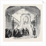Arrival of the King of Sardinia at Windsor Castle, the Grand Staircase by Anonymous