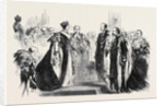 Investiture of the King of Sardinia with the Order of the Garter, at Windsor Castle by Anonymous