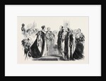 Investiture of the King of Sardinia with the Order of the Garter, at Windsor Castle by Anonymous