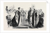 Investiture of the King of Sardinia with the Order of the Garter, at Windsor Castle by Anonymous