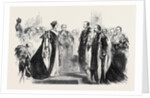 Investiture of the King of Sardinia with the Order of the Garter, at Windsor Castle by Anonymous