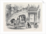Grand Staircase at the Hotel De Ville, Paris by Anonymous