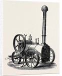 Side View of Tuxford and Sons' Prize Portable Steam Engine by Anonymous