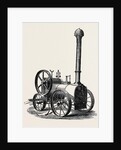Side View of Tuxford and Sons' Prize Portable Steam Engine by Anonymous