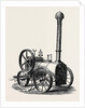 Side View of Tuxford and Sons' Prize Portable Steam Engine by Anonymous