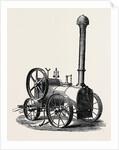 Side View of Tuxford and Sons' Prize Portable Steam Engine by Anonymous