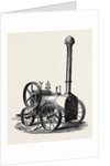Side View of Tuxford and Sons' Prize Portable Steam Engine by Anonymous