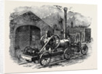 Tuxford and Sons' Steam Pile-Driving Engine, with Two Double Acting Purchases for Lifting Four Rams at a Time. by Anonymous