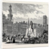 The Square in 1874, the Inauguration of Leicester Square by Anonymous
