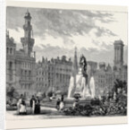 The Square in 1874, the Inauguration of Leicester Square by Anonymous