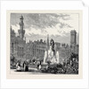 The Square in 1874, the Inauguration of Leicester Square by Anonymous