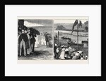 Henley Regatta; Left: The Henley Shower, Right: View of the Course from the Lawn by Anonymous