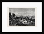 View of the Bay of Mount St. Michael, from Avranches, Normandy by Anonymous