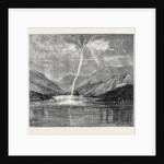 Water Spout Recently Seen on the Rhine, Near Cologne, July 11th, 1874 by Anonymous