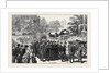 The Funeral of Marshal Concha at Madrid, July 18, 1874 by Anonymous