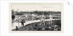 Crossing the Pitch Lake in the Island of Trinidad, West Indies by Anonymous