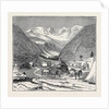 The King of Italy's Hunting Quarters in the Aosta Valley: Encampment of Valmiana, Near Cogne by Anonymous
