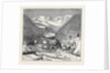The King of Italy's Hunting Quarters in the Aosta Valley: Encampment of Valmiana, Near Cogne by Anonymous