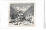 The King of Italy's Hunting Quarters in the Aosta Valley: Encampment of Valmiana, Near Cogne by Anonymous