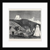 The King of Italy's Hunting Quarters in the Aosta Valley: Encampment of Moncarné by Anonymous