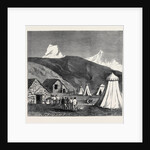 The King of Italy's Hunting Quarters in the Aosta Valley: Encampment of Moncarné by Anonymous
