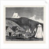 The King of Italy's Hunting Quarters in the Aosta Valley: Encampment of Moncarné by Anonymous
