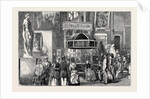 London, King Coffee Calcalli's Umbrella at the South Kensington Museum; after the Ashantee War by Anonymous