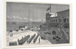 Cape Coast Castle, the Usual Weekly Parade of H.M. 1st West India Regiment Since the Campaign; after the Ashantee War by Anonymous