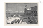 Cape Coast Castle, the Usual Weekly Parade of H.M. 1st West India Regiment Since the Campaign; after the Ashantee War by Anonymous