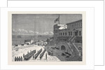 Cape Coast Castle, the Usual Weekly Parade of H.M. 1st West India Regiment Since the Campaign; after the Ashantee War by Anonymous