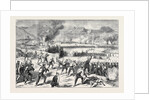 The Battle Before Estella, Carlists Attacking Republicans at Zabal by Anonymous