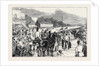 Camp Life at the Curragh: The Irish Derby, the Preparatory Gallop, August 1, 1874 by Anonymous