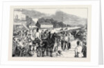 Camp Life at the Curragh: The Irish Derby, the Preparatory Gallop, August 1, 1874 by Anonymous