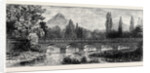 The Attack on Prince Bismarck, Bridge Over the Saale at Kissingen Where Kullmann Was Arrested, August 1, 1874 by Anonymous
