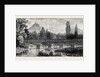 The Attack on Prince Bismarck, Bridge Over the Saale at Kissingen Where Kullmann Was Arrested, August 1, 1874 by Anonymous
